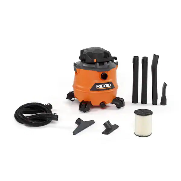 RIDGID 16 Gallon 6.5 Peak HP NXT Wet/Dry Shop Vacuum  - $90