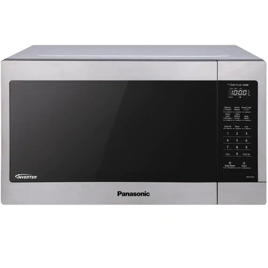 Panasonic 1.6 cu. ft. Countertop Microwave in Stainless Steel - $145