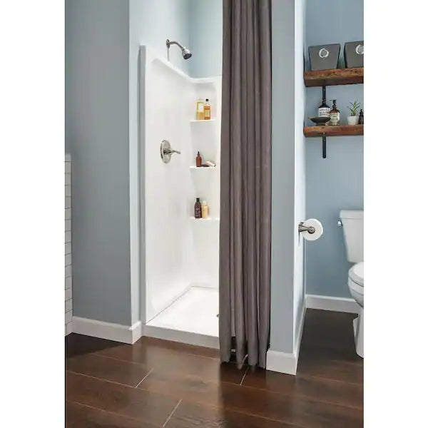 Delta Classic 400 36 in. x 36 in. x 74 in. Shower Kit in White- $350