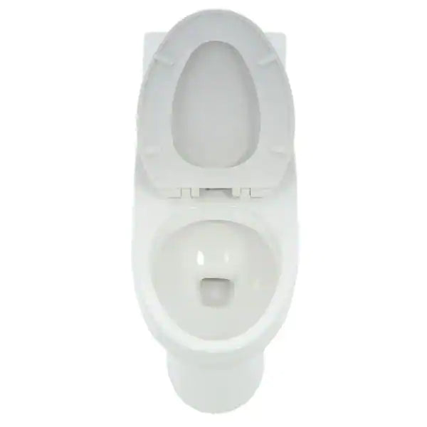 Glacier Bay 1-piece 1.1 GPF/1.6 GPF High Efficiency Dual Flush Elongated Toilet - $125